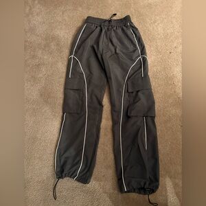 Women’s/teen gray track pants/dance/joggers